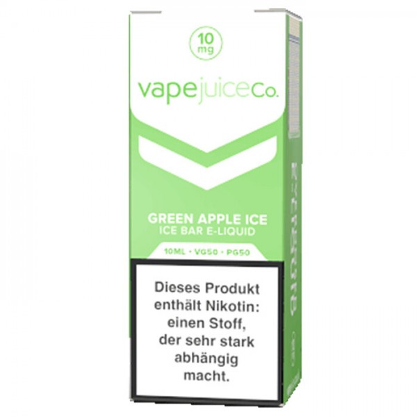 Vape Juice Co. Green Apple Ice Nic Salt