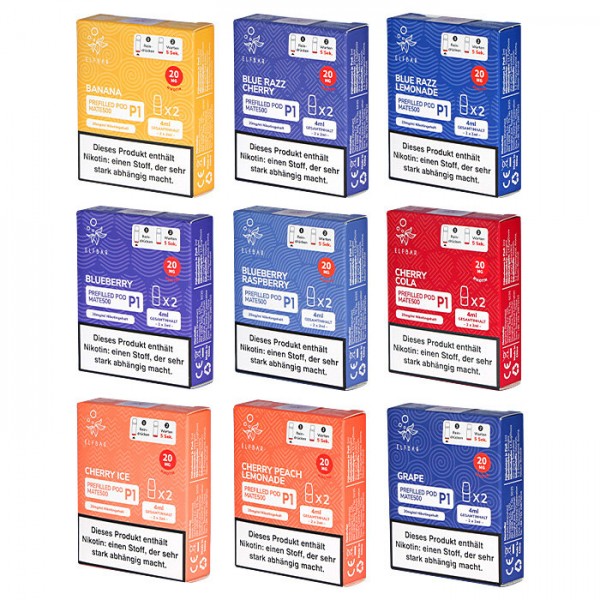 Elf Bar Mate500 P1 Pod 20mg (2er Pack)