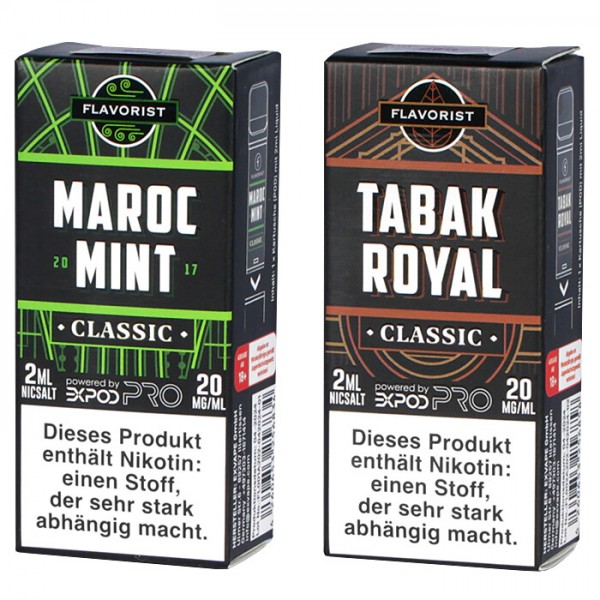 Flavorist Expod Pro Pod 20mg