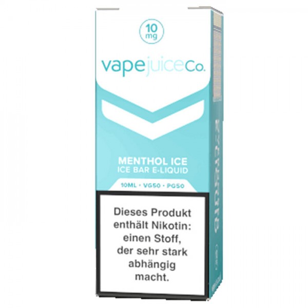 Vape Juice Co. Menthol Nic Salt