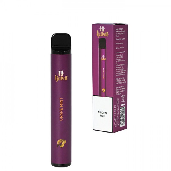 18 Karat Disposable Kit Nikotinfrei