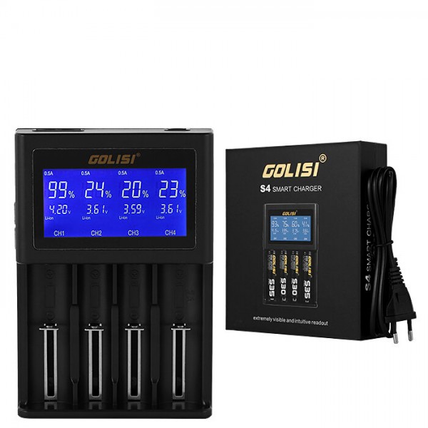 Golisi S4 Smart LCD Ladegerät