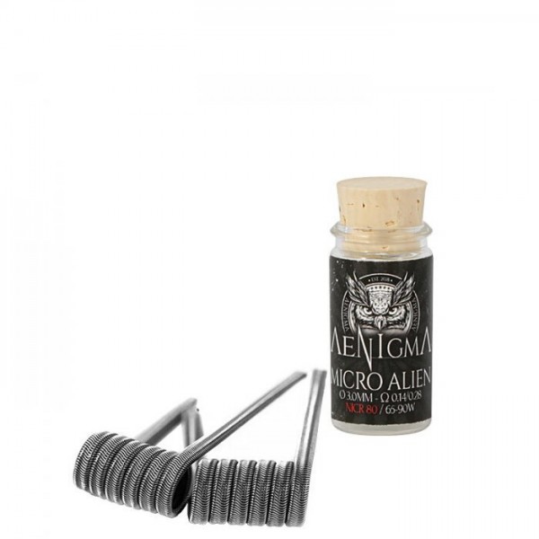 Aenigma Clouds Micro Alien Handmade Prebuilt Coils (2er Pack)