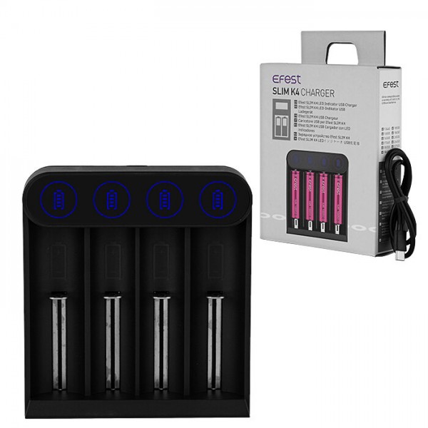 Efest Slim K4 Ladegerät