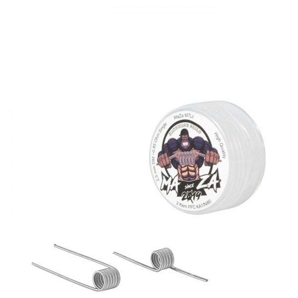 MaZa MTLz Handmade Prebuilt Coils (2er Pack)